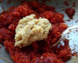 A picture of step 5 of Carrot Burfi.