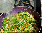 A picture of step 7 of Hot and Sour Soup.