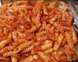 A picture of step 2 of Pasta lasagna fusion.