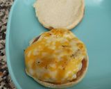 A picture of step 5 of Burger sandwich 🍔.