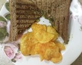 A picture of step 11 of Spinach corn cheese sandwich.