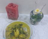 A picture of step 4 of Mint and cashewnut chicken.