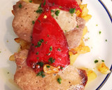 Foto del paso 5 de la receta: Lomo de cerdo al horno con Pimientos de Piquillo confitados
