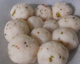 A picture of step 7 of Schezwan Rava Balls.