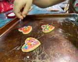 Foto del paso 4 de la receta: Galletas decoradas de almendra y coco veganas