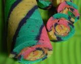 Foto langkah ke 5 dari resep Bolu gulung Rainbow.