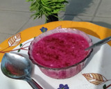 A picture of step 5 of Beetroot Raita.