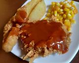 Foto langkah ke 18 dari resep 32. Chicken Steak Saus Barbeque.