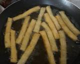 Jumbo cheesy long fries langkah memasak 5 foto