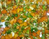 A picture of step 8 of Chinese fried rice.