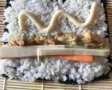 Foto langkah ke 2 dari resep Sushi (nasi biasa).