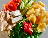 Hình bước làm 1 của món Canh chua chay
