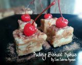 Foto langkah ke 8 dari resep Puding Biskuit Kukus.