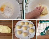 Foto del paso 1 de la receta: Pastelitos de harina con jamón y queso cheddar