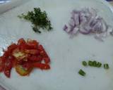 Spicy onion and tomato paratha recipe step 1 photo