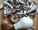 A picture of step 4 of Mushroom Coulibiac.