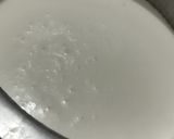 A picture of step 1 of Malai Ghevar.