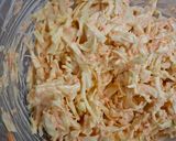 Coleslaw saláta (Amerikai káposzta saláta) recept fázis 6 fotója