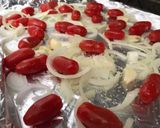 A picture of step 1 of Sweet Tomato onion jam.