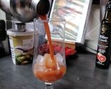 A picture of step 2 of Bloody Martina.