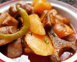 Foto del paso 9 de la receta: Patatas estofadas con costillas y alcachofas