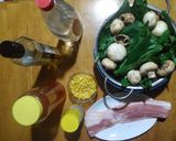 Foto del paso 1 de la receta: Ensalada de espinacas y tocino 🥗🥓