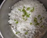 A picture of step 2 of Sabudana Khichdi.