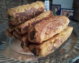 Foto del paso 12 de la receta: Pan con relleno de berenjenas asadas...🤨