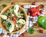 Foto del paso 1 de la receta: Ensalada de judías blancas con bacalao