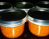A picture of step 4 of Mike's 7 Pepper Salsa Roja.