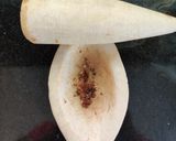 A picture of step 2 of Masala turmeric milk.