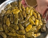 A picture of step 11 of Mimika's Stuffed Grape Leaves (Dolmadakia).