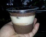 Foto langkah ke 6 dari resep Puding Susu Oreo.