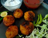 A picture of step 14 of Tandoori veg Momos.