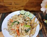 Gambar langkah 4 resipi 25:7:25 - Nasi goreng cendawan.