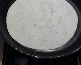 A picture of step 8 of Cheese chicken and veggies tortilla wrap.