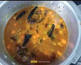 A picture of step 4 of Swaminarayan Kadhi Khichdi (Satvik Khichdi).