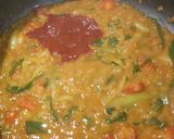 A picture of step 3 of Cream of Lentil and Pumpkin Soup.
