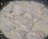 Foto del paso 9 de la receta: Escalopines de cerdo con champiñones al Cabrales