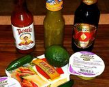 A picture of step 2 of Mike's Smoked Fajita Wraps.