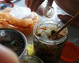 Hình bước làm 3 của món Chanh đào ngâm mật ong