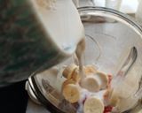 عکس مرحله 2 از دستور اسموتی خرمالو و موز🍌🥛