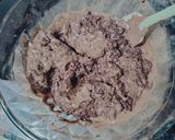 A picture of step 2 of Brownie with Tahini.