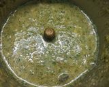 A picture of step 1 of Curry Leaf Pepper Chicken.