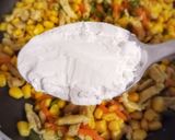 Foto del paso 7 de la receta: Tapioca relleno de choclo salteados, comida saludable