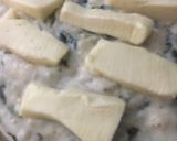 Foto del paso 13 de la receta: MOSTACHOLES🍝 (con espinaca y salsa blanca 🍜gratinados)