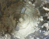 A picture of step 2 of Spooky Mushroom soup.