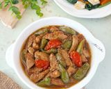 Foto langkah ke 4 dari resep Tumis Ayam Cabe Gendot.