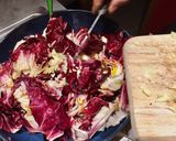 Hình bước làm 3 của món 💚 Salad Ý Với Diếp Xoăn Tím & Trứng Gà (Vegetarian)