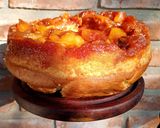 Foto del paso 6 de la receta: Budín de manzana y banana invertido